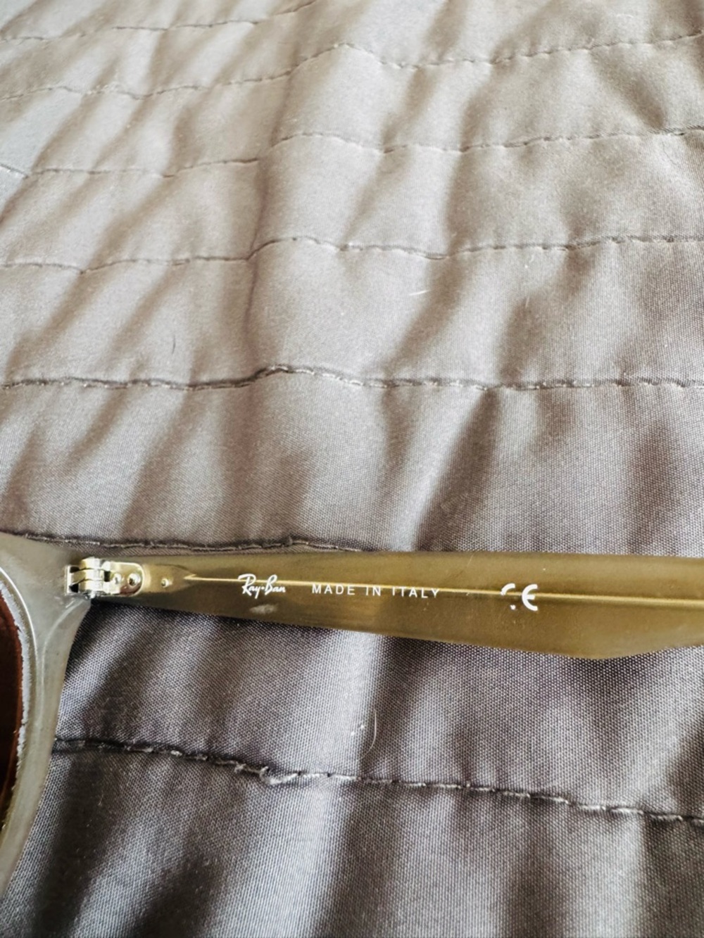 Ray-Ban sunglasses, RB4305, taupe, light lenses, NO CASE, USED - Picture 4 of 8